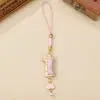 Colgante para Teléfono Brocado de Canción Bambú de la Fortuna - Símbolo de progreso continuo, adorno colgante portátil, producto cultural y creativo para lugares escénicos y tiendas de Hanfu, accesorio estilo chino al por mayor