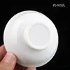 Colador de Té de Porcelana de Jade Blanco Dehua Filtro de Té Separador de Té de Cerámica Filtro de Té No Tejido Accesorios de Té Kung Fu