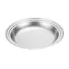 Bandeja de acero inoxidable engrosada para cocina, multifuncional para vaporera, con lámina de vapor perforada transpirable, herramienta de cocina para el hogar
