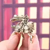 Latón Puro Mulan, la Heroína Que Reemplazó a su Padre en el Ejército, Objetos Antiguos Sólidos Retro para Decorar Artesanías de Escritorio Adornos