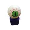 Llavero con botón de voz y luz de ojo de fantasma para Halloween, colgante para mochila, juguete antiestrés