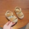 Sandálias Infantis 2025 Verão Novo Sapatos de Bebê Meninos e Meninas Anti-Chute Sola Macia Sapatos de Praia Sapatos de Bebê