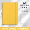 Caderno com elástico transfronteiriço com logotipo personalizado para uso em escritório comercial e reuniões, Caderno com capa de couro A5, Diário para anotações de estudantes, Atacado
