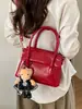 Bolso de Mujer 2026 Nuevo de Moda Estilo Vintage Bolso de Mano Francés Versátil Bolso de Viaje