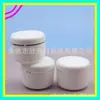 Frasco dispensador de máscara capilar de boca larga de 200g com bordas seladas a quente, frasco para pomada, frasco de PP para máscara de lama, frasco de creme para skincare de 200g com tampa interna
