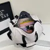 Nueva Bolsa Cruzada de Viaje de Gran Capacidad, Bolsa Portátil de Yoga, Deportes y Fitness con Separación Húmeda y Seca, Bolsa de Viaje con Compartimento Independiente para Zapatos