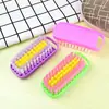 Cepillo Arcoíris Ligero, Colgable, Cepillo para Lavar Ropa, Cepillo para Zapatos de Cerda Dura de Nylon, Cepillo Limpiador para Eliminar Manchas del Baño, Se Puede Añadir Logo 808