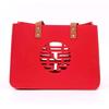 Nova Bolsa de Presente de Feltro Estilo com Caractere Dupla Felicidade, Bolsa Tote de Lembrancinha da Moda, Bolsa para Embalagem de Dinheiro de Presente para Suprimentos de Casamento, Festiva
