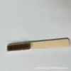 Cepillo de Alambre con Mango de Madera, Cepillo Limpiador de Superficies Metálicas, Cepillo para Eliminar Pintura y Óxido, Cepillo para Juguetes, Cepillo de Placa de Alambre de Acero Chapado en Cobre al por Mayor