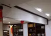 Barrera de Humo de Vidrio Fijo Perfiles de Aleación de Aluminio Accesorios Ranura de Guía Superior e Inferior en Forma de U Forma de T Accesorios Colgantes