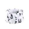 Diadema para lavarse la cara con lazo para niñas, al por mayor, color liso, versátil, maquillaje simple, banda para la muñeca para secar el sudor, banda para el cabello de franela