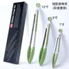 Pinza para Parrilla BBQ Transfronteriza de 7 pulgadas 9 pulgadas 12 pulgadas Juego de Tres Piezas Acero Inoxidable Pinza de Silicona para Alimentos Pinza de Cocina para Alimentos