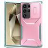 Funda para teléfono receptor Samsung S26Ultra S25Ultra Ventana deslizante A57 Anticaídas A37 Funda protectora A17