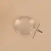 Acessórios para Joias DIY de Novos Produtos Transfronteiriços Base de Pedra do Tempo 25mm Acessórios para Chaveiro Pingente de Colar DIY Charme