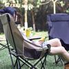 Silla Plegable Doméstica de Respaldo Alto Silla Plegable Portátil para Exteriores Silla Reclinable Casual para Exteriores Altura del Asiento Silla Reclinable