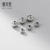 Impresión plata 925 5-7mm cuentas vintage cuentas linterna accesorios para pulsera DIY material de cuerda trenzada hecha a mano cuentas sueltas T0762