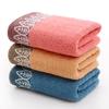 Toalla de algodón 100g fábrica mayorista salón de belleza hotel toalla de algodón formulación toalla absorbente para lavado de cara de uso doméstico