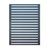 Barandilla de Guardia de Listones Horizontales de Aleación de Aluminio Minimalista Moderna, Valla para Jardín y Patio, Barandilla Artística de Aluminio a Prueba de Óxido y Corrosión