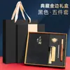 Conjunto de Caixa de Presente com Caderno Estilo Chinês A5, Caderno de Negócios para Escritório de Alto Valor Personalizável, Caderno de Reunião com Logotipo da Empresa Personalizável