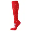 Calcetines de compresión deportivos unisex para pantorrillas, más de 200 estilos de calcetines de compresión largos para saltar la cuerda y correr, directo de fábrica