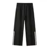 Pantalones Largos Casuales Sueltos para Hombre Primavera Otoño Invierno 2026 Nueva Tendencia Pierna Ancha Pierna Recta Pantalones de Chándal Deportivos Ropa de Hombre