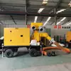Bomba autoaspirante de 800 metros cúbicos Camión bomba móvil de prevención de inundaciones y drenaje de 1000 metros cúbicos Máquina de bomba de agua de 1200 metros cúbicos 1500 metros cúbicos