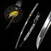 Comércio Exterior Atacado Aço Carbono Espada Longa Japonesa Peça Única Espada Samurai Katana Sem Afiação