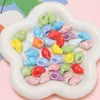 2 Cuentas de Color Cerámica Fresca Esmaltada Concha Cuentas Sueltas DIY Joyería Hecha a Mano Collar Cadena de Teléfono Móvil Pulsera Accesorios