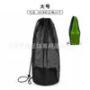 Bolsa de malla para almacenamiento de cubos de señalización, bolsa de almacenamiento de cubo para conos de tráfico, bolsa de malla negra con cierre de cordón, bolsa de malla para conos de bloqueo de carretera