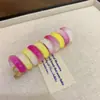 Color crema cabeza de línea telefónica cuerda para coleta trenza rizador de pelo trenza ola horquilla pinza accesorios para la cabeza temperamento femenino