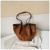 Elegante Xiaomi Bolso Retro de Gran Capacidad para Mujer Nuevo Otoño 2026 Bolso de Hombro Casual Chic Estilo Coreano Bolso Simple para el Trabajo