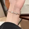 Pulsera de Concha Natural Serie Oceánica de Verano Estilo Ins Pulsera de Circonita Lujo Accesible Elegante de Gama Alta Pulsera Versátil