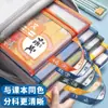 Bolsas Plásticas Transparentes Simples e Práticas para Arquivos para Estudantes Organizarem Livros Didáticos e Materiais de Estudo, Disponíveis em Estoque com Impressão