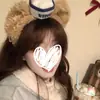 Diadema de Fotos de Paraíso Fiesta Sombrero de Cumpleaños Diadema Accesorios para el Cabello Adulto Niños Tarjeta para el Cabello Oso Duffy