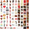 110 Piezas de Pegatinas para Mini Diario del Álbum Ariana Eternal Sunshine. Pegatinas Creativas para Diario DIY