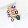 Broche Girassol Moda Pin de Planta Broche Margarida Corsage Decoração Joia Acessórios para Roupas Atacado em Estoque