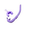 Tubo de Snorkel Húmedo Tubo de Snorkel de Silicona Sumergible Libre Profesional Tubo de Snorkel Almacenamiento Plegable