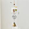 Campanilla de viento Totoro Retro Japonesa Decoración Colgante Creativa Pared Dormitorio Habitación Fresca Resina Campana Colgante Decoración