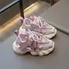 Sandalias Infantiles para Niñas 2026 Nuevos Zapatos de Malla Cerrados de Malla para Verano para Niñas Mayores Zapatillas Suaves de Princesa