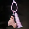 Cipreste Sangue Madeira Violeta Escultura Cabeça de Cavalo Pingente Pequeno Ornamento de Mão Presente de Madeira