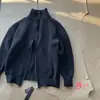 Suéter cárdigan de marca de moda japonés para hombre, otoño, pareja, color liso, cremallera, tejido de punto, chaqueta con cremallera de manga larga