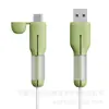Funda Protectora Nueva para Cable de Datos con Tapa, Estuche Protector para Cable de Carga de Teléfono Móvil, Clip Antiroturas para Dispositivos Apple y Android