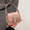 Bolsa Quadrada Pequena Mini de Alta Qualidade Feminina 2025 Primavera e Verão Nova Chegada Bolsa Transversal Sela Estilo Coreano Moderna Casual Bolsa de Ombro Batom