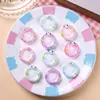 Nuevos Patrones de Dibujos Animados Lindos Platos Pequeños Juguetes Squishy DIY Casa de Muñecas Juguetes de Comida en Miniatura Accesorios de Resina Venta al por Mayor