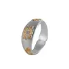 Joias de Prata com Personalidade e Qualidade: Anel de Margarida 999.9 Prata Pura Moda Luxo Leve Nicho, Anel Elegante Ajustável de Estilo Simples e Fresco