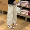 Conjunto de Duas Peças para Meninas Primavera 2026 Novo Estilo Conjunto de Blusa de Manga Longa e Calça Cargo para Meninas Calças Largas Estilosas para Bebês
