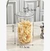 Oso Tarro Sellado Caja Sellada para Granos de Café Tarro para Almacenamiento de Dulces Tarro para Almacenamiento de Fruta Seca Fruta Melón Tarro para Almacenamiento de Alimentos Tarro para Almacenamiento de Nueces