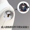 Conector de Base para Maniquí de Medio Cuerpo Soporte Accesorios para Tienda de Ropa Accesorios Tubo de Maniquí Plástico Abrazadera Ajustable Accesorios