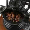 Molino de Granos de Café de Manivela, Molinillo de Café de Manivela, Molinillo de Café Retro para el Hogar, Herramienta Pequeña de Máquina de Moler