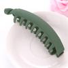 Accesorios para el cabello Pinza banana torcida Cola de caballo alta Pasador grande para el cabello Parte trasera de la cabeza Pinza vertical Pasador para el cabello Coreano Elegante para mujer Tocado